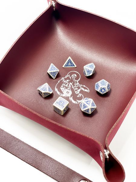 Лоток для кубиків Дракон бургунді Dice Tray optplntgr11 фото