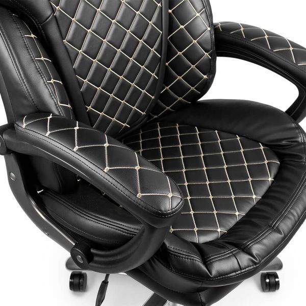 Кресло Barsky Soft Arm PU black Massage SPUMb_alu-02 SPUMb_alu-02 фото