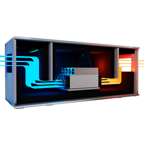 Шумобокс Wi-Fi на один асик TRANSFORMER 1Gray (TR1Gray) 75WiFi фото