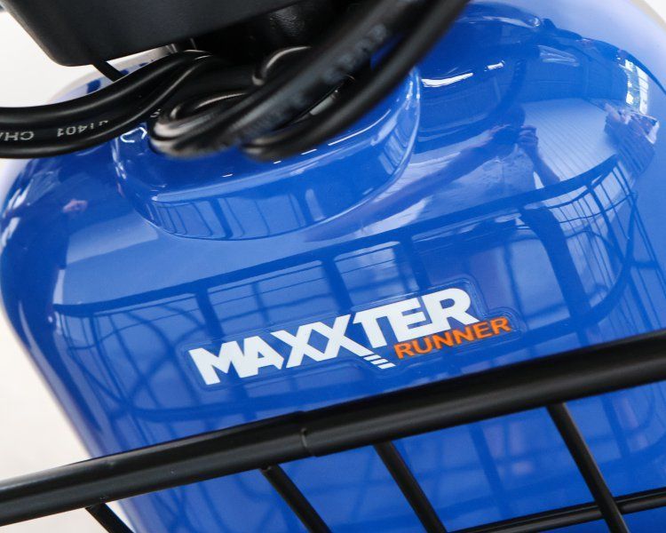 Електроскутер MAXXTER RUNNER PowerRide 1500 з кошиком і багажником 1607444 фото