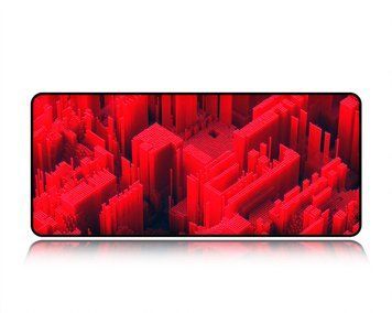 Ігрова поверхня WorkPlace GAME 3D RED MAT 300х500 мм 671722736 фото