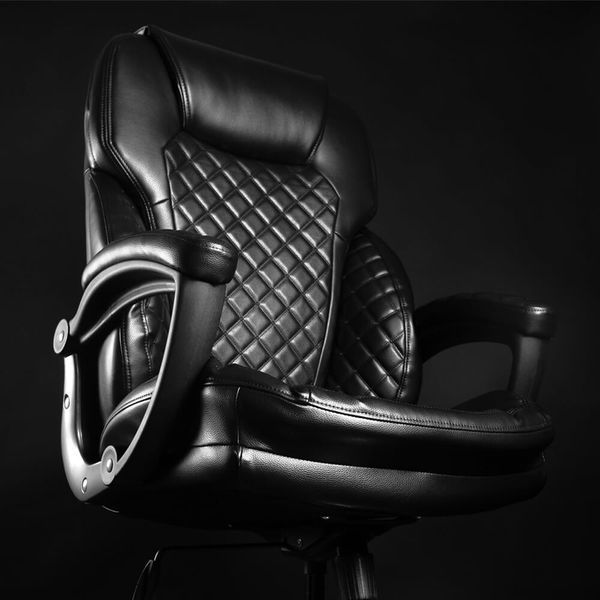 Кресло Barsky Soft Arm PU black Massage SPUMb_alu-03 SPUMb_alu-03 фото