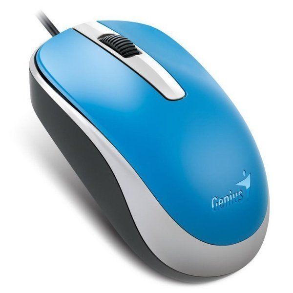 Миша Genius DX-120, USB-A, синій 31010105103 фото Миша Genius DX-120, USB-A, синій 31010105103 фото