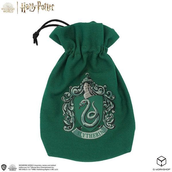 Набір кубиків з мішечком Harry Potter. Slytherin Dice & Pouch (5) 190142/2023/2/A/D6B фото