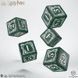 Набір кубиків з мішечком Harry Potter. Slytherin Dice & Pouch (5) 190142/2023/2/A/D6B фото 2