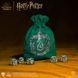 Набір кубиків з мішечком Harry Potter. Slytherin Dice & Pouch (5) 190142/2023/2/A/D6B фото 4