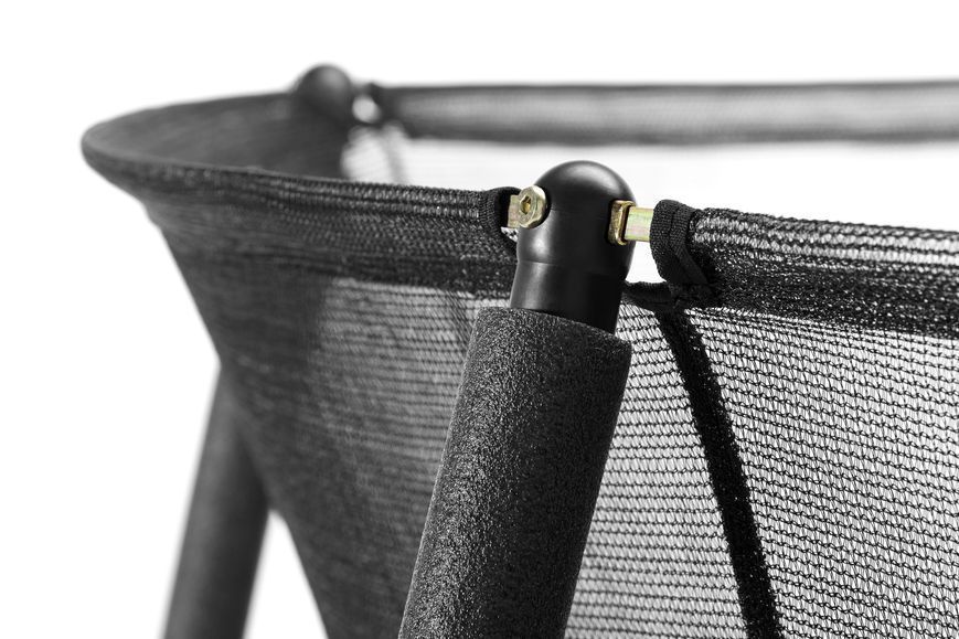 Батут Salta Comfort Edition круглий 396 см (до 120 кг) Black 5077A фото