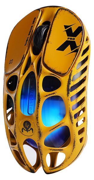 Миша GravaStar Mercury X Pro, 8K, BT/WL/USB-A, RGB, Battle-Worn Yellow GS_X_PRO_YLW фото