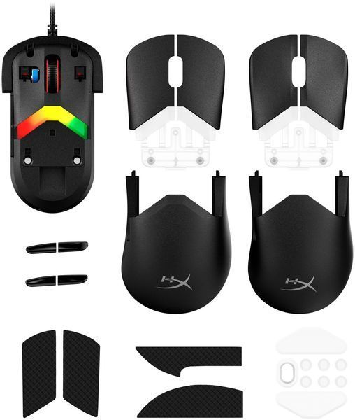 Мышь HyperX Pulsefire SAGA, RGB, USB-A, чёрный A2PB3AA фото