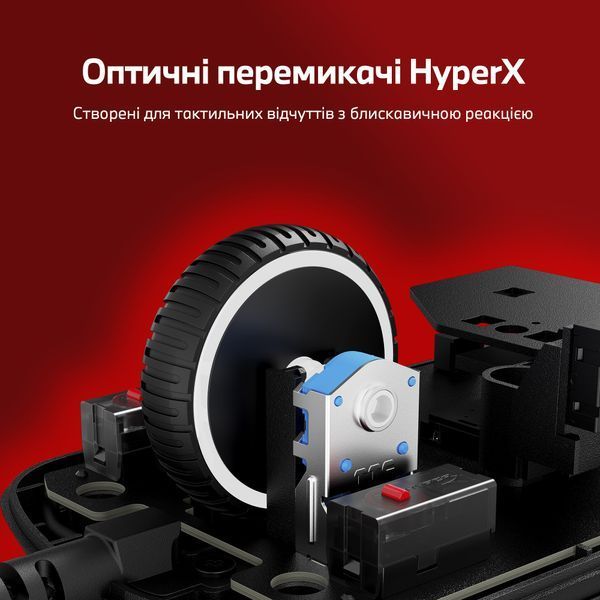 Мышь HyperX Pulsefire SAGA, RGB, USB-A, чёрный A2PB3AA фото