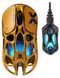 Миша GravaStar Mercury X Pro, 8K, BT/WL/USB-A, RGB, Battle-Worn Yellow GS_X_PRO_YLW фото 1