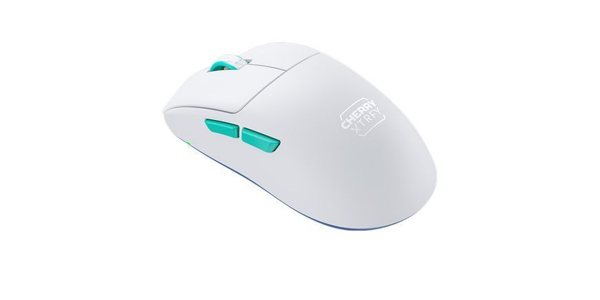 Миша Cherry Xtrfy M68, WL/USB-A, RGB, білий CX-M68W-WHITE фото