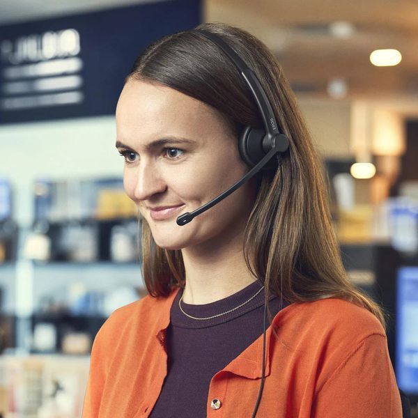 Гарнітура комп'ютерна моно On-Ear EPOS IMPACT 100 MS, USB C + A, Microsoft Teams, односпрямований, 2м, Чорний 1001419 фото