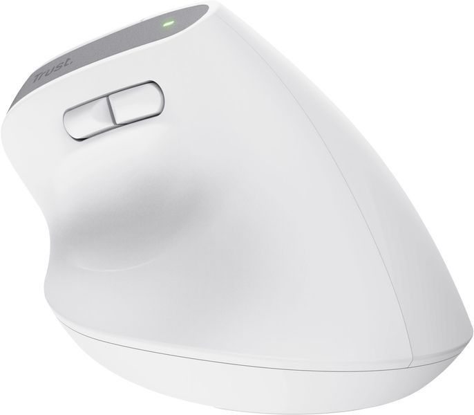 Мышь Trust Bayo+ Multidevice Ergonomic, BT/WL/USB-A, белая 25399_TRUST фото