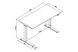 Стіл Digitus Стіл Electric Height Adjustable білий DA-90407 фото 8