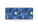 Большой коврик для мышки WorkPlaceShop ART Ван Гог Звездная ночь 600 x 300 мм 36267793 фото