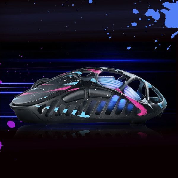 Миша GravaStar Mercury X Pro, 8K, BT/WL/USB-A, RGB, Neon Graffiti GS_X_PRO_CG_BLK фото