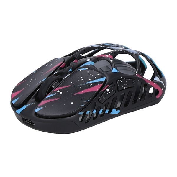 Миша GravaStar Mercury X Pro, 8K, BT/WL/USB-A, RGB, Neon Graffiti GS_X_PRO_CG_BLK фото