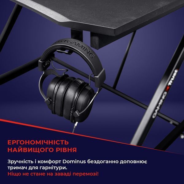 Ігровий стіл Trust GXT711X DOMINUS DESK BLACK 24503_TRUST фото