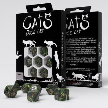 Набір кубиків Cats Dice Set Pixel (7) SCAT06 фото