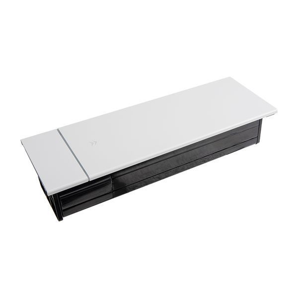 Вбудований розетковий блок Lumine SPARK 1-x розетка, 1*HDMI, 1xCAT6, 2xUSB A+C (20W), білий 173565 фото