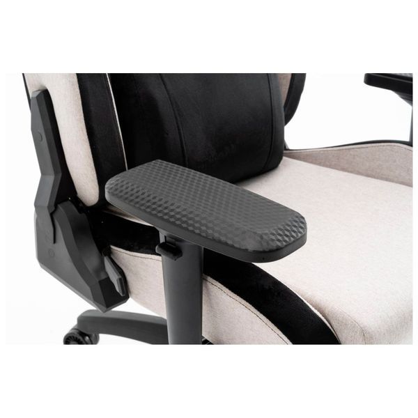 Геймерське крісло VR Racer Textile Halk серый-черный 555291 фото