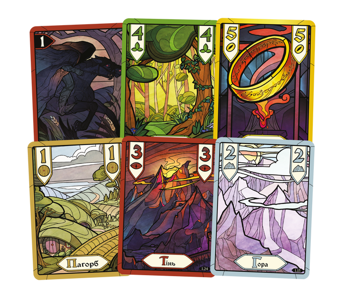 Братство Персня. Карткова гра (The Fellowship of the Ring The Trick Taking Game) - 1 ТК (6 шт) GKCH224fs фото