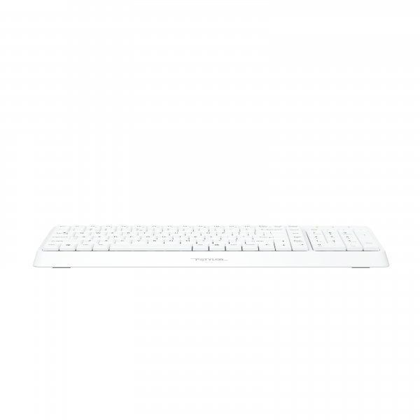 Клавиатура Fstyler Wired Keyboard USB, A4Tech FK15 (White) 1604875 фото